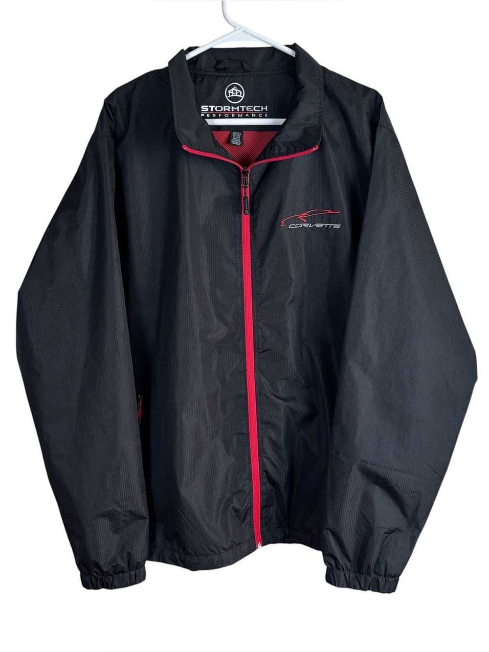 Stormtech Performance Jacket Chevy Corvette Men’s Size XL Windbreaker Full Zip